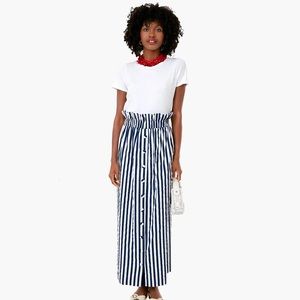 Pomander Place Blue Striped Sasha Skirt - Size Small